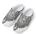 Zentangle Sea Turtle Print Mesh Casual Shoes