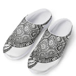 Zentangle Sea Turtle Print Mesh Casual Shoes