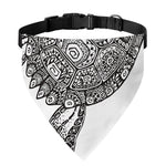Zentangle Sea Turtle Print Over The Collar Dog Bandana