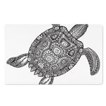 Zentangle Sea Turtle Print Polyester Doormat