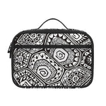 Zentangle Sea Turtle Print Portable Lunch Bag