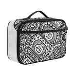 Zentangle Sea Turtle Print Portable Lunch Bag
