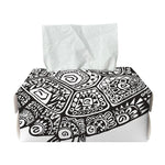 Zentangle Sea Turtle Print Rectangle Tissue Box Cover