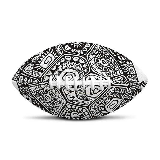 Zentangle Sea Turtle Print Rugby Ball