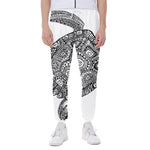 Zentangle Sea Turtle Print Scuba Joggers