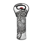 Zentangle Sea Turtle Print Single Neoprene Wine Tote