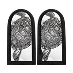 Zentangle Sea Turtle Print Skillet Handle Cover