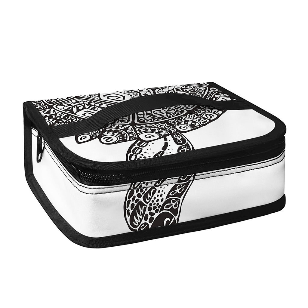 Zentangle Sea Turtle Print Small Lunch Bag