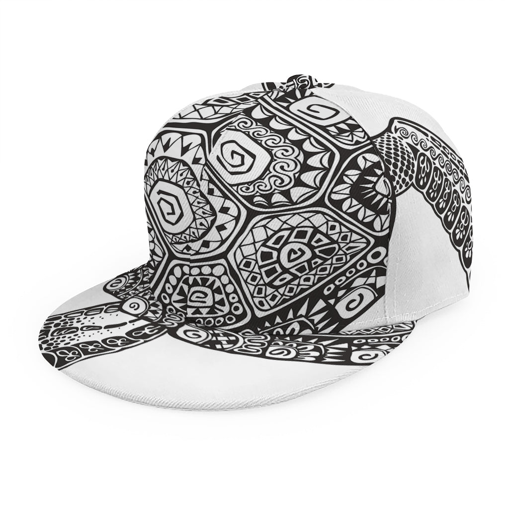 Zentangle Sea Turtle Print Snapback Cap – GearFrost
