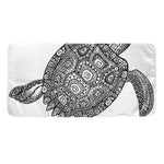 Zentangle Sea Turtle Print Towel