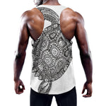 Zentangle Sea Turtle Print Training Tank Top