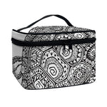 Zentangle Sea Turtle Print Travel Makeup Bag
