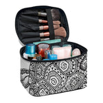 Zentangle Sea Turtle Print Travel Makeup Bag