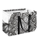Zentangle Sea Turtle Print Utility Tote Bag