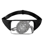 Zentangle Sea Turtle Print Waist Bag