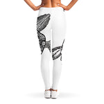 Zentangle Sea Turtle Print Women's Leggings