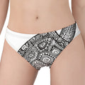 Zentangle Sea Turtle Print Women's Panties