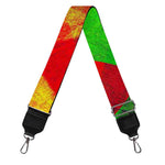 Zig Zag Reggae Pattern Print Bag Strap
