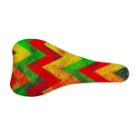 Zig Zag Reggae Pattern Print Bicycle Seat Cover