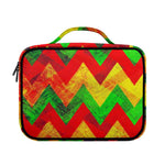 Zig Zag Reggae Pattern Print Briefcase Bible Bag