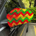 Zig Zag Reggae Pattern Print Car Side Mirror Covers