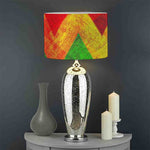 Zig Zag Reggae Pattern Print Drum Lamp Shade