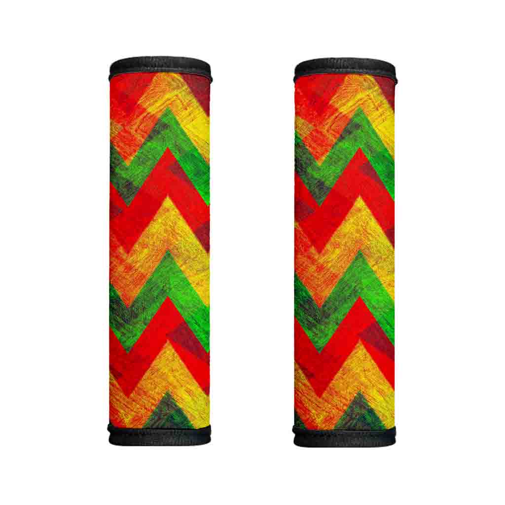 Zig Zag Reggae Pattern Print Handle Covers