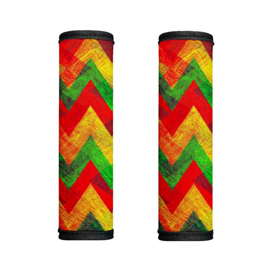 Zig Zag Reggae Pattern Print Handle Covers