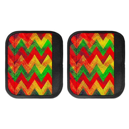Zig Zag Reggae Pattern Print Handle Covers