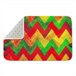 Zig Zag Reggae Pattern Print Indoor Door Mat