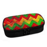 Zig Zag Reggae Pattern Print Insulin Cooler Travel Case