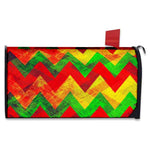 Zig Zag Reggae Pattern Print Mailbox Cover