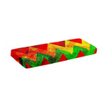 Zig Zag Reggae Pattern Print Piano Keyboard Cover