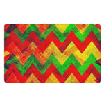 Zig Zag Reggae Pattern Print Polyester Doormat