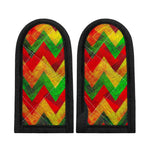 Zig Zag Reggae Pattern Print Skillet Handle Cover