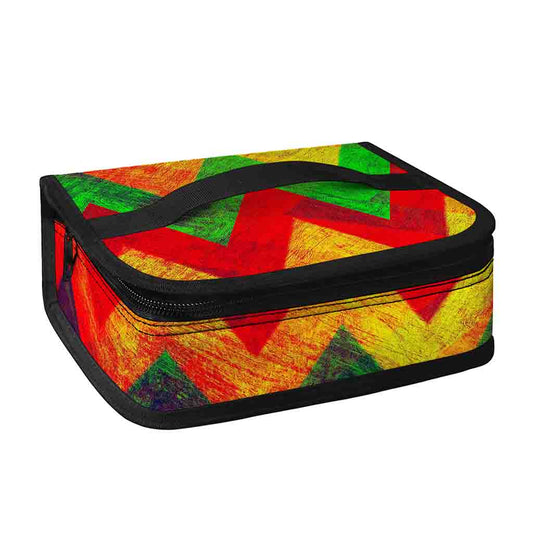 Zig Zag Reggae Pattern Print Small Lunch Bag