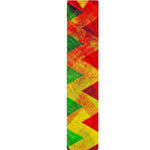 Zig Zag Reggae Pattern Print Table Runner