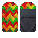 Zig Zag Reggae Pattern Print Waterproof Car Seat Cover