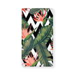 Zig Zag Tropical Pattern Print Baby Crib Sheet