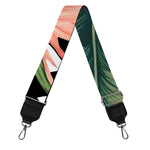 Zig Zag Tropical Pattern Print Bag Strap