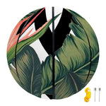 Zig Zag Tropical Pattern Print Basketball