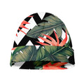 Zig Zag Tropical Pattern Print Beanie