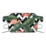 Zig Zag Tropical Pattern Print Car Windshield Snow Cover