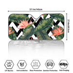 Zig Zag Tropical Pattern Print Car Windshield Sun Shade