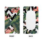 Zig Zag Tropical Pattern Print Changing Pad Cover