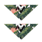 Zig Zag Tropical Pattern Print Dog Bandana