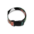 Zig Zag Tropical Pattern Print Dog Collar