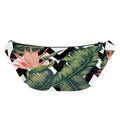 Zig Zag Tropical Pattern Print Fanny Pack