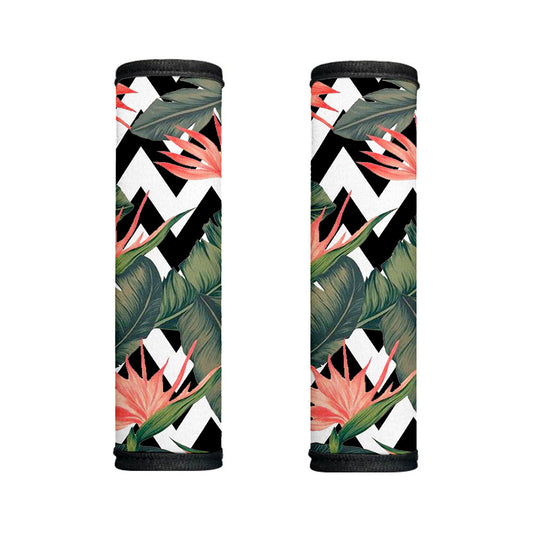 Zig Zag Tropical Pattern Print Handle Covers