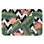 Zig Zag Tropical Pattern Print Indoor Door Mat